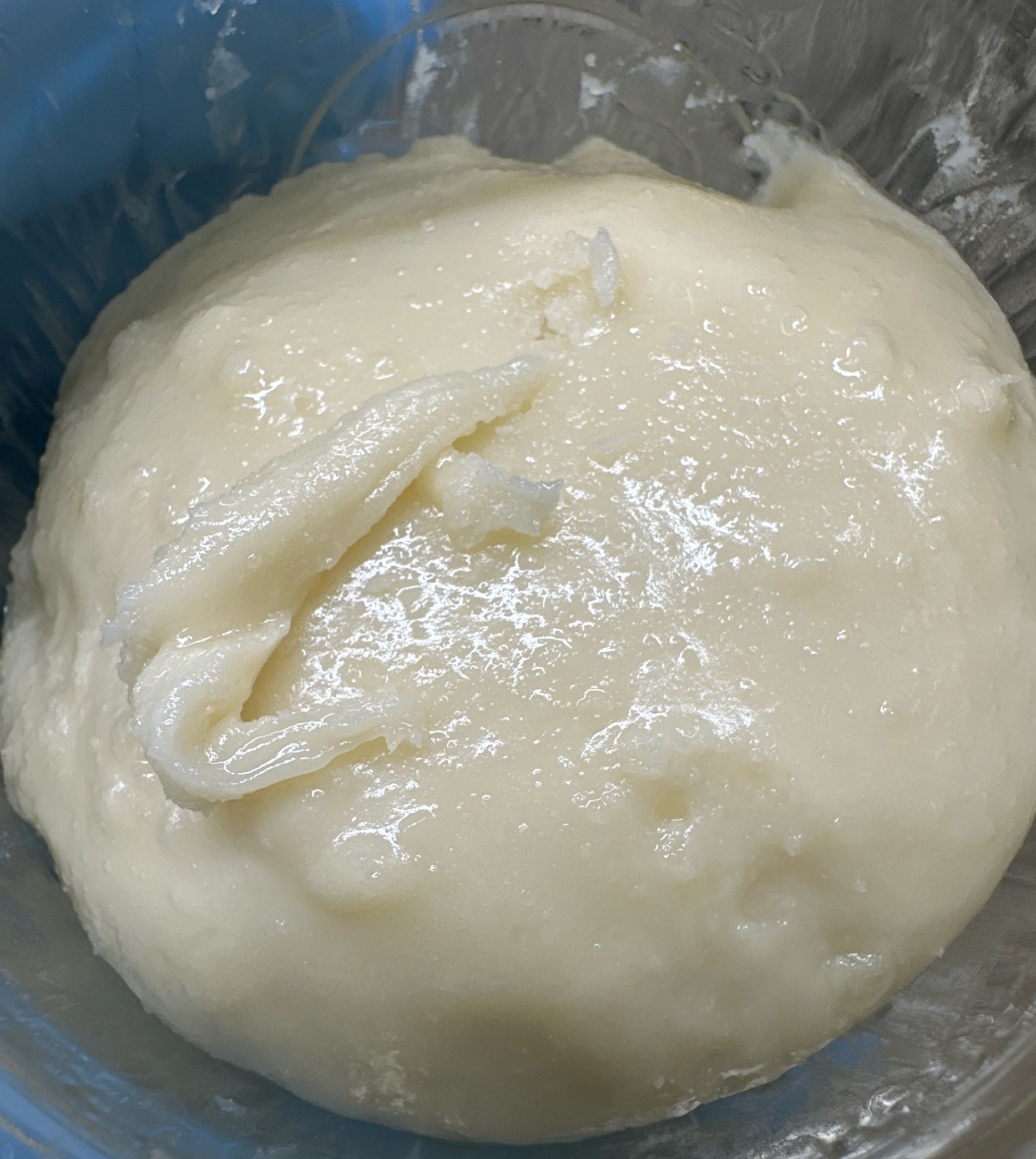 Hand-whipped solventless rosin badder, creamy and stable
